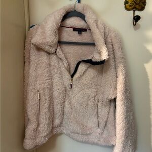 Tommy Hilfiger Cream Teddy Sherpa Jacket